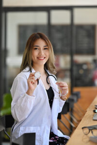 asian female doctor